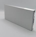 Białe wypełnienie do listw cokołowych ukrytych 13 i 15 mm (White) - 2,8 mb